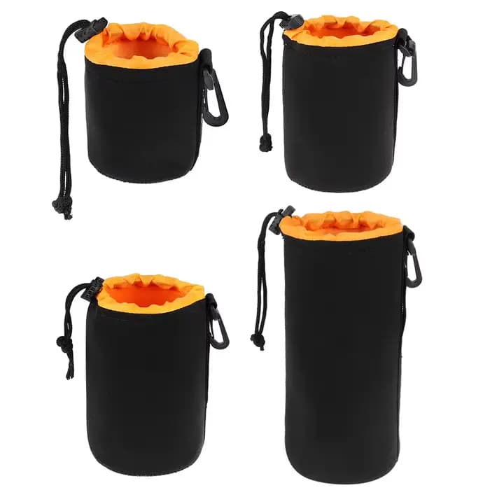 Poudres d'objectif d'appareil photo en néoprène, étui souple étanche pour la plupart des appareils photo reflex numériques, IL, Sony