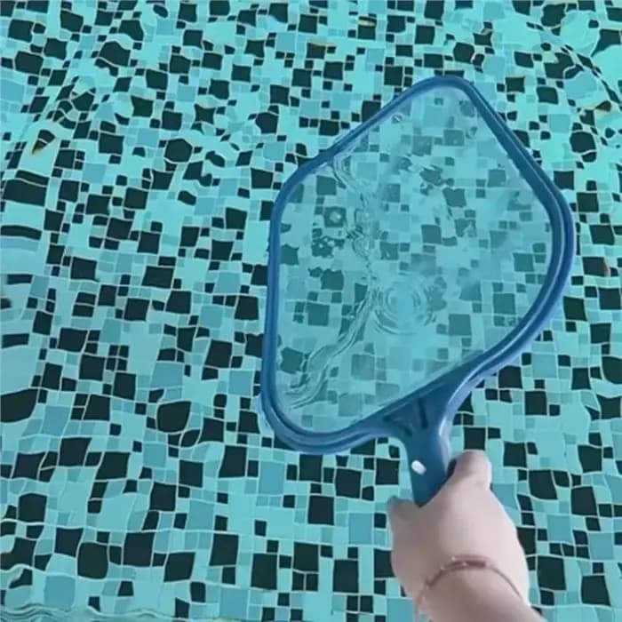Épuisette à feuilles en filet fin ABHS pour piscine, spa, bassin, fontaine, pour piscines enterrées et hors sol gonflables
