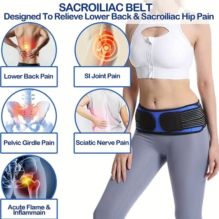 Attelle de hanche sacro-iliaque pour femmes et hommes – Support du nerf