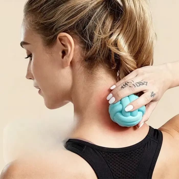 Ballon de massage fascia en silicone pour yoga