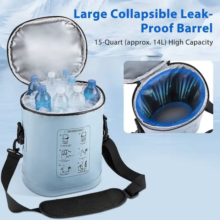 Appareil portable de thérapie par eau froide circulante pour genoux