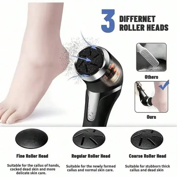 Dispositif électrique de pédicure pour les pieds