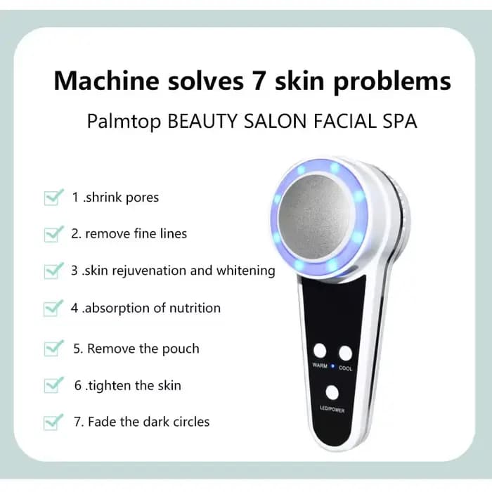 Marteau froid chaud cryothérapie chauffage visage peau levage serrer Anti-âge