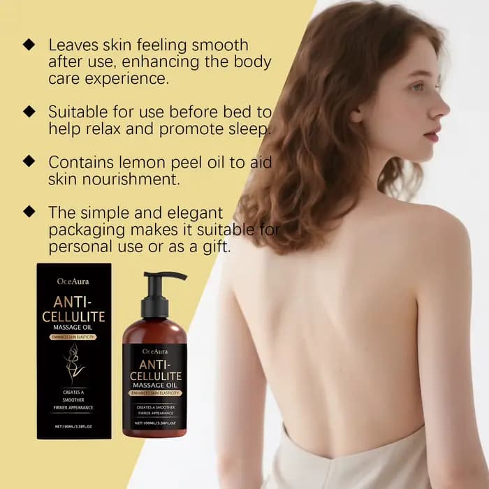 Huile de Massage corporel pour l'hydratation raffermissante