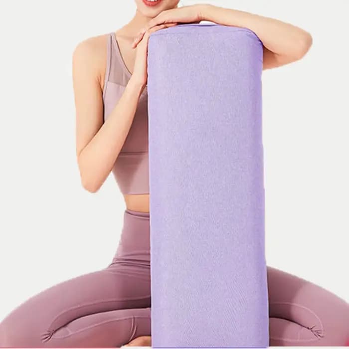 Oreiller de Yoga, coussin de méditation rectangulaire avec poignée