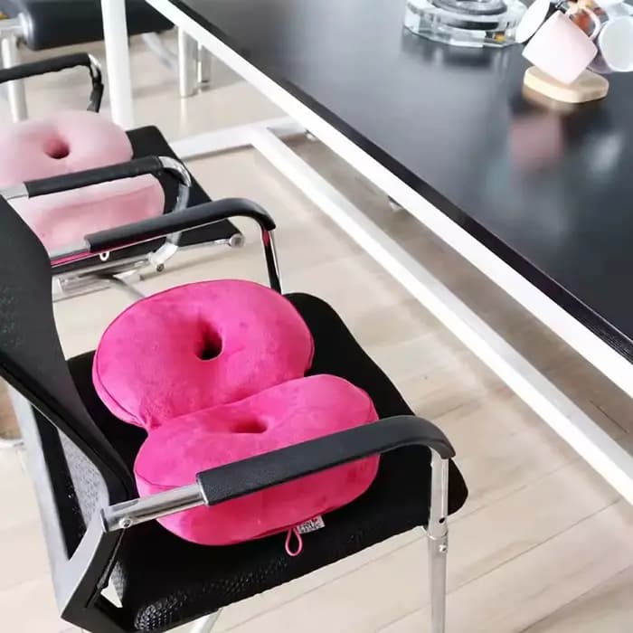 Coussin orthopédique multifonctionnel double confort en mousse à mémoire de forme pour le bassin