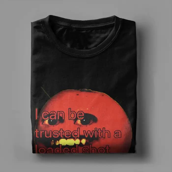 Drôle ennuyeux Orange Jersey T-Shirt pour hommes nouveauté pur coton t-shirts col rond à manches courtes T-Shirt hauts d'été