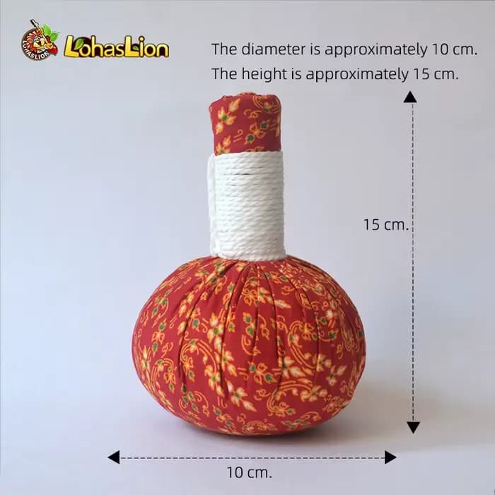 Boule de Massage à base de plantes thaïlandaises