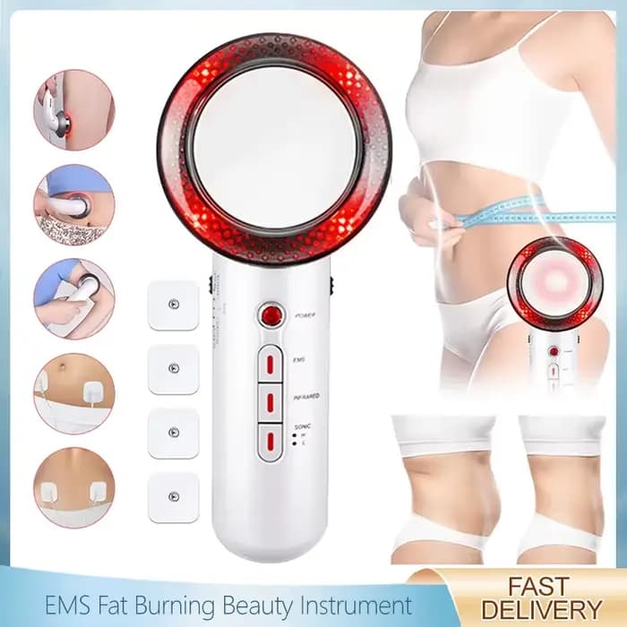 Masseur corporel ultrasonique infrarouge 3 en 1 EMS