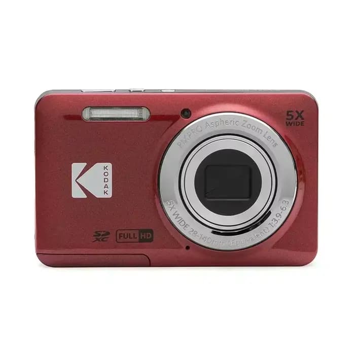 Appareil photo numérique KODAK PIXPRO FZ55 16MP Full HD 1080P authentique, écran LCD 2,7 pouces, caméra de vlogging, zoom optique 5x, grand angle 28 mm pour vidéo