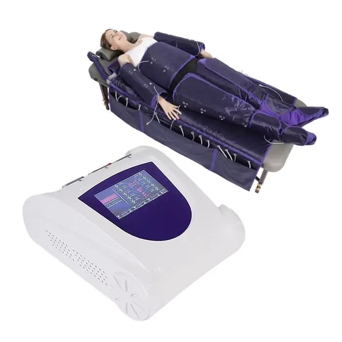 Machine de présoterapia de Massage de Drainage lymphatique de pressothérapie 3 en 1 avec la couverture de Sauna