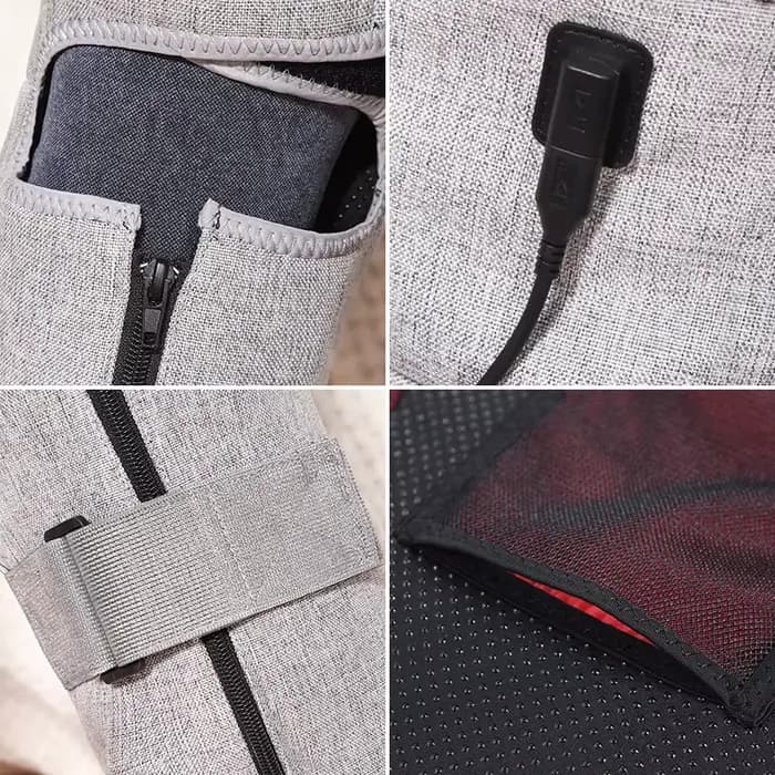 Bottes chauffantes Moxibustion à lumière rouge