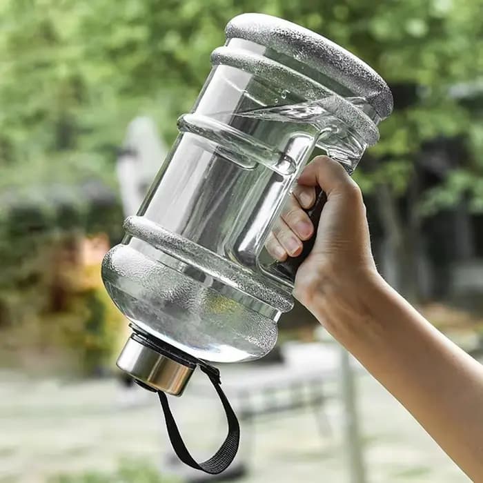 Bouteille de boisson d'entraînement de sport 2L PETG