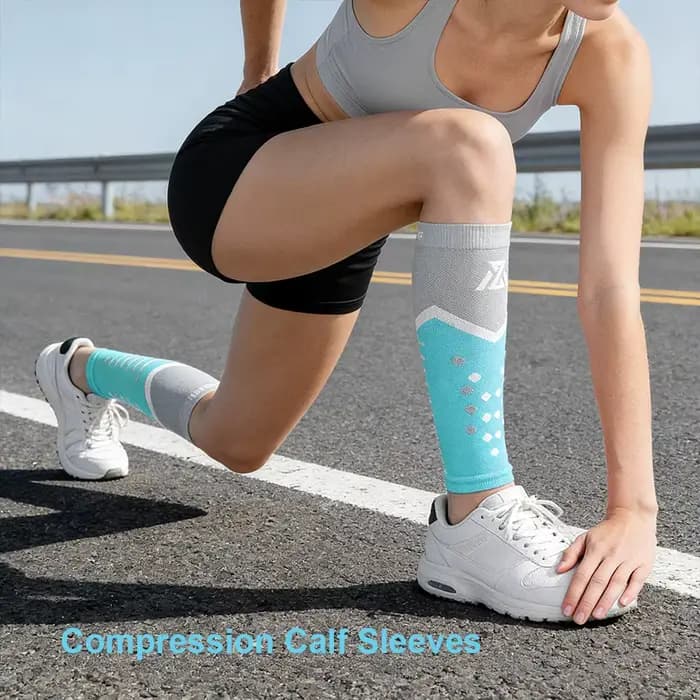 1 paire de manchons de compression pour mollets