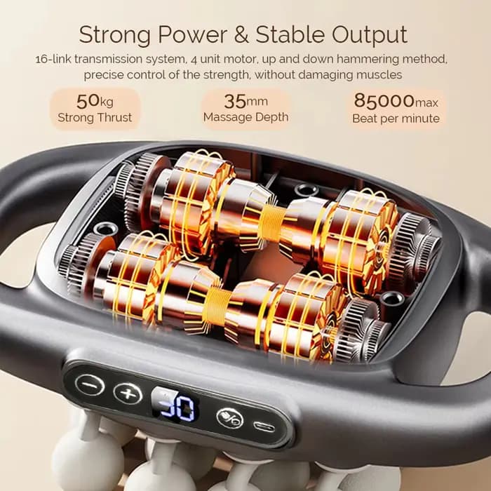 Ensemble de pistolets de massage électriques pour tissus profonds