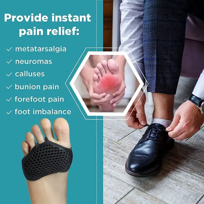 Pexmen 2 pièces coussinets métatarsiens boule de pieds