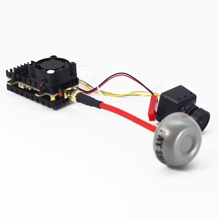 Transmetteur vidéo FPV 2W VTX et Drone 1200TVL, caméra FPV, moniteur 4.3 pouces avec récepteur DVR 5.8Ghz 40CH pour voiture RC Drone FPV