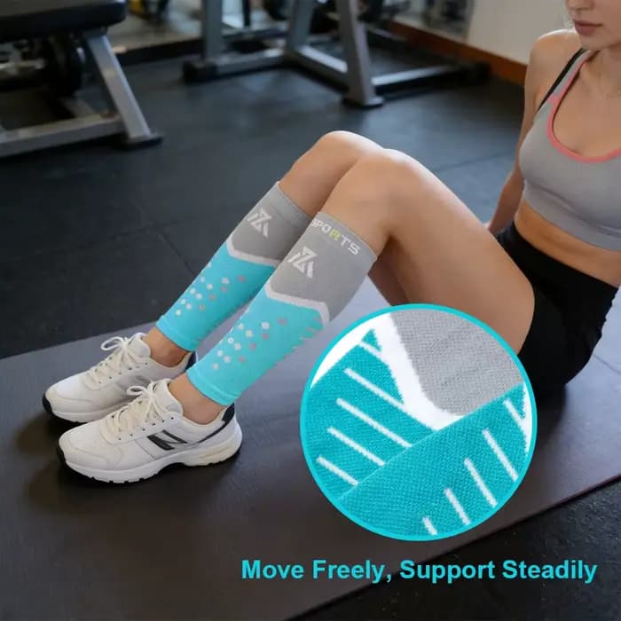 1 paire de manchons de compression pour mollets