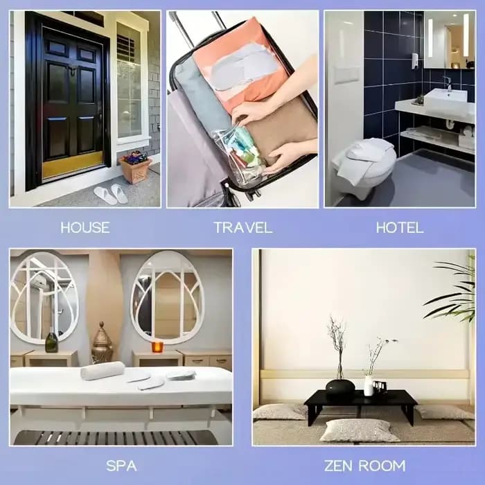 Pantoufles de luxe pour hôtel et spa 20/50 pièces