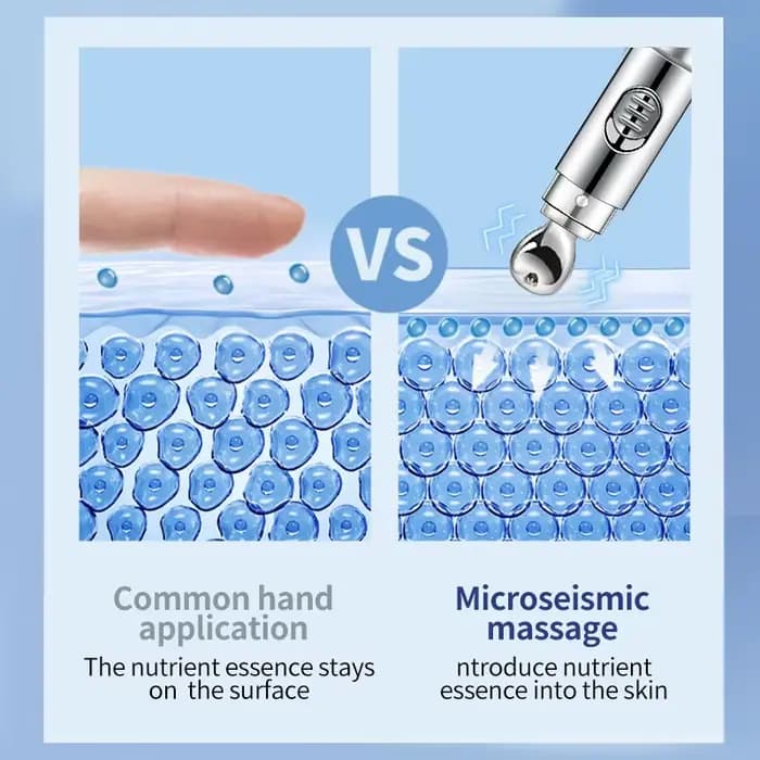 OCHEAL crème de Massage électrique pour les yeux acide hyaluronique raffermissant estompe les ridules Gel de soin des yeux hydratant beauté soins de la peau des yeux beauté