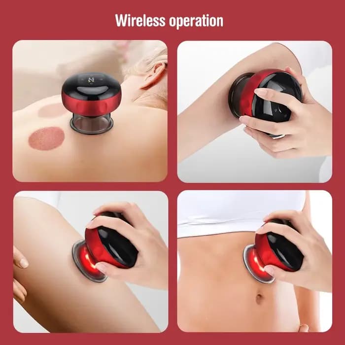 Masseur électrique intelligent à ventouse chauffante