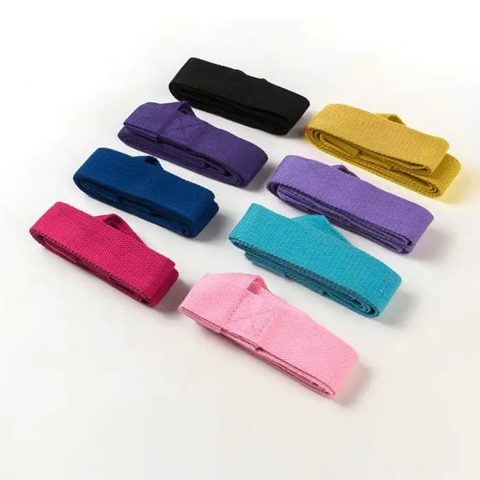 Sangle de transport réglable pour tapis de yoga de haute qualité – Ceinture élastique de fitness pour l'exercice et le stretching