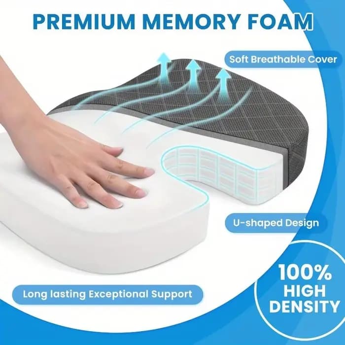 Coussin de chaise de bureau ergonomique – Support confortable
