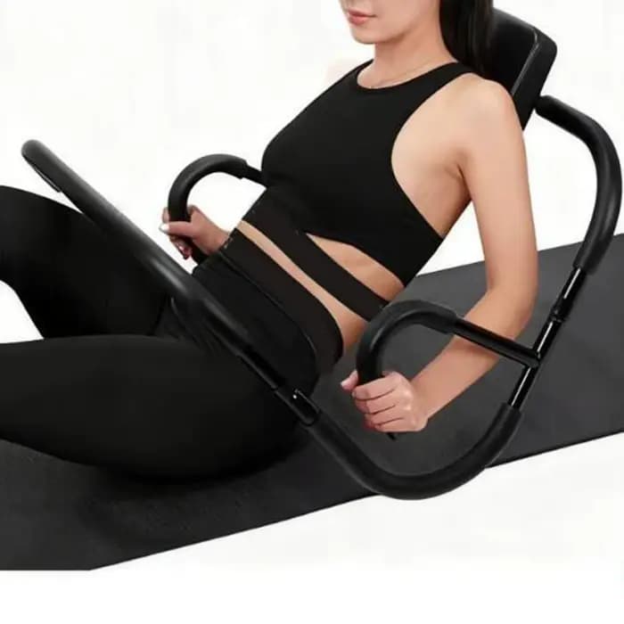Appareil de musculation abdominale pour adultes unisexe avec appui-tête rembourré