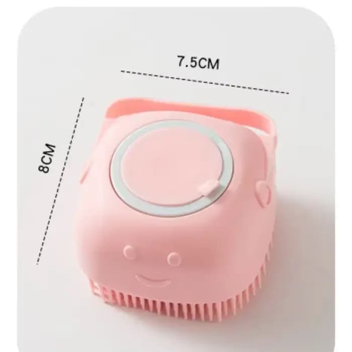 Brosse de massage et de toilettage pour animaux de compagnie : shampoing