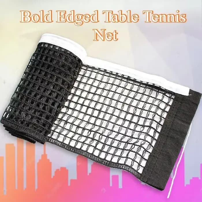 Filet de tennis de table à bordure épaissie 1,8 m × 0,15 m, 4+2 fils renforcés, filet de barrière pour table de ping-pong de compétition en extérieur