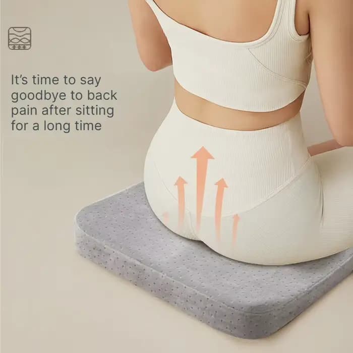 Coussin de chaise de bureau ergonomique en mousse à mémoire de forme