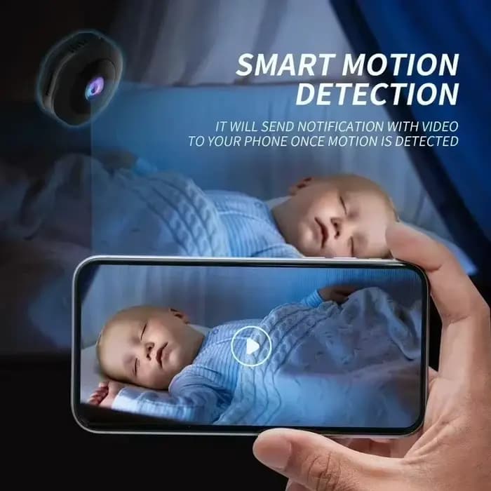 Nouvelle caméra sans fil mini 4K HD portable, caméra de vision nocturne, caméscope WiFi, moniteur à distance, enregistreur vidéo et vocal, caméra de sécurité