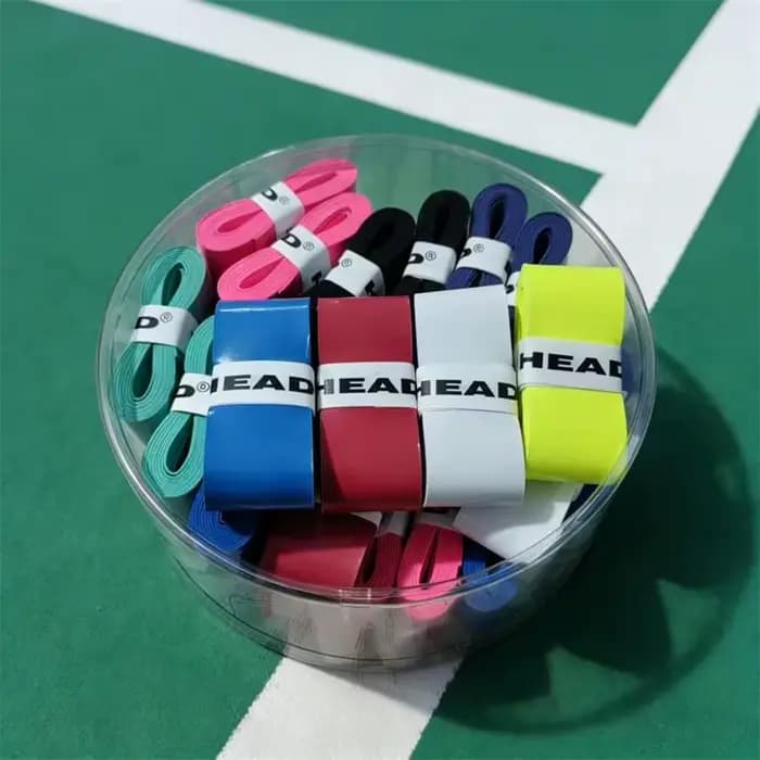 Poignée antidérapante originale pour raquette de tennis, accessoire de padel, antichoc, pour entraînement de tennis, badminton, squash, bandeau absorbant la transpiration