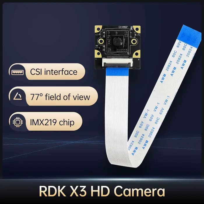 Yahboom COMPANY K-Caméra Dédiée avec FOV 77 ° 1080P HD AI, Intelligence Artificielle, Héros Visuels pour Kit de Voiture Robot Intelligent