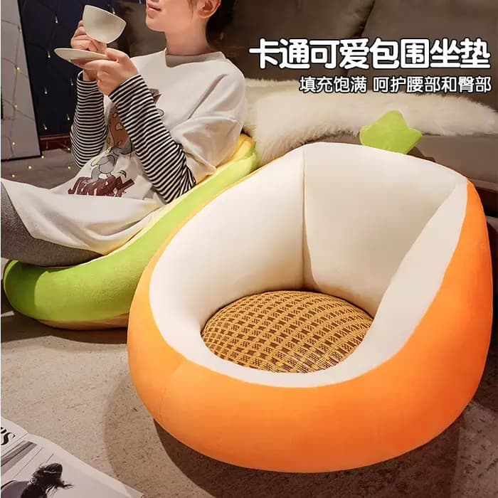 Coussin de sol créatif pour personne paresseuse