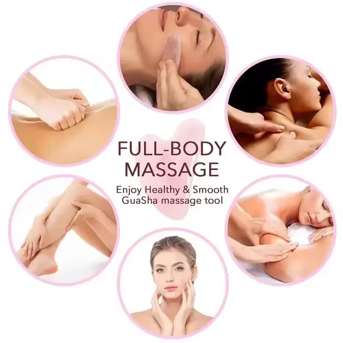 Massage du visage GuaSha Jade beauté