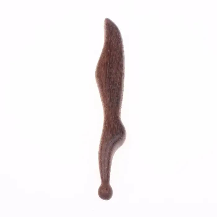 Bâton de massage en bois de santal pour acupression