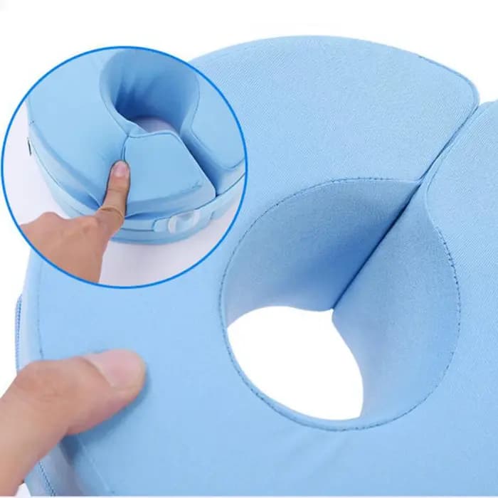 Coussin de pied anti-pression léger en mousse éponge pour genoux