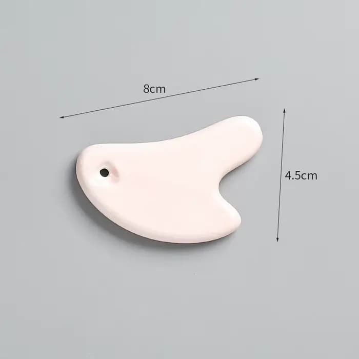 【rrkxa】 Planche de Massage GuaSha en céramique