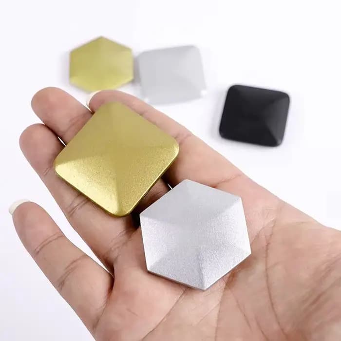 Jouet de bureau amusant et carré Hexagonal, artefact anti-Stress de poche gyroscopique du bout des doigts pour enfants et adultes