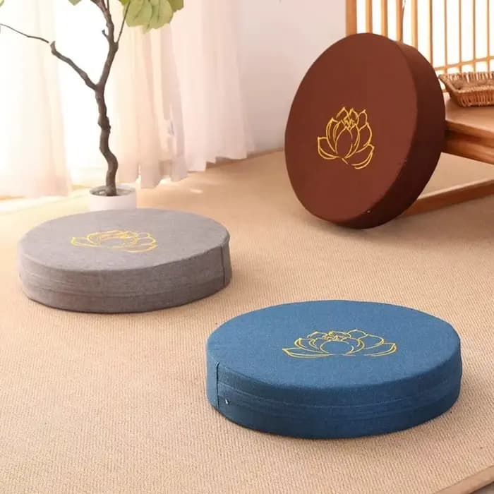 Coussin de méditation de Yoga de style japonais