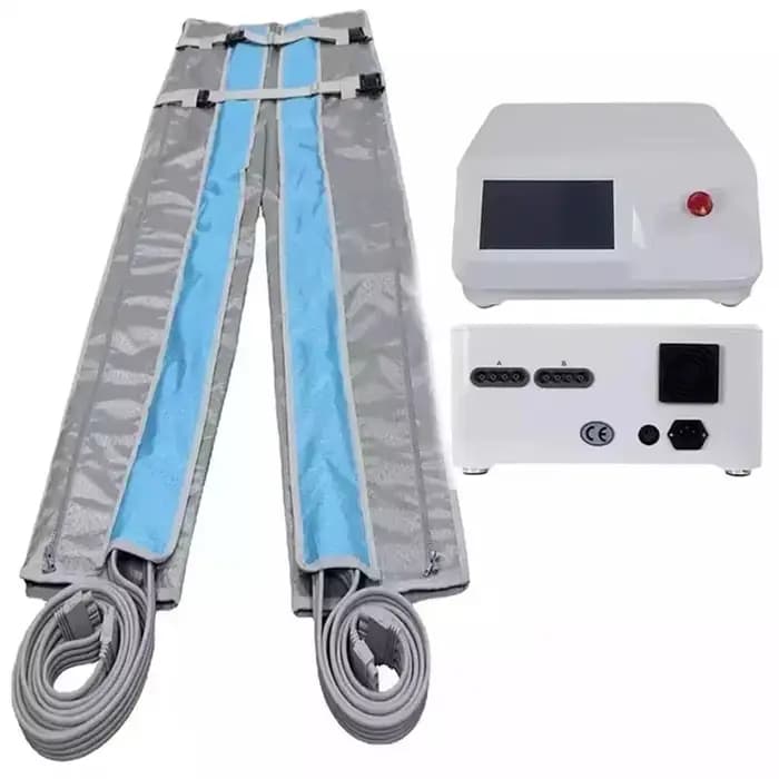 Appareil professionnel Portable de massage de drainage lymphatique de sauna de dispositif amincissant de pression d'air salon de machine de thérapie de vêtements