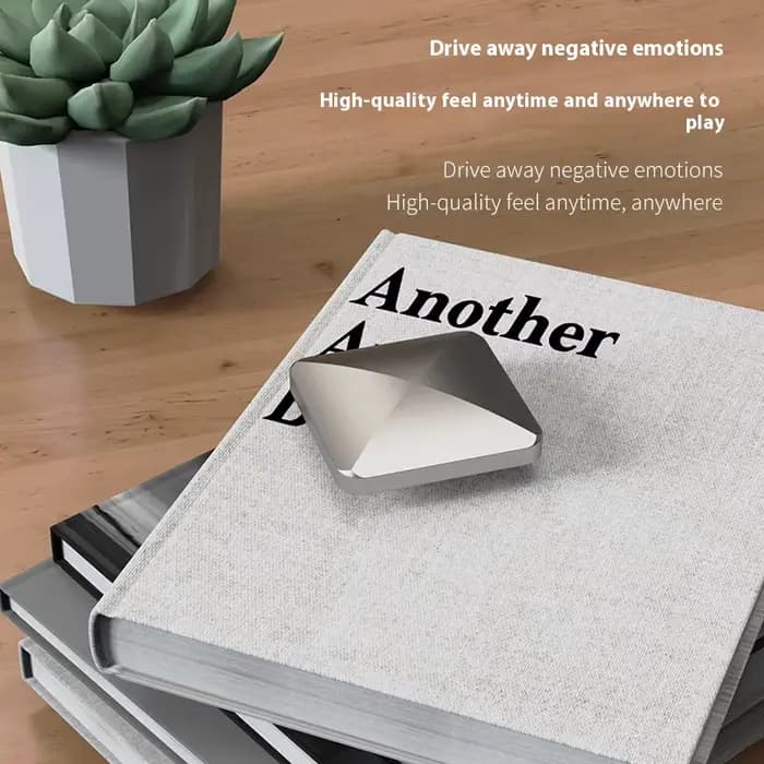 Jouet de bureau amusant et carré Hexagonal, artefact anti-Stress de poche gyroscopique du bout des doigts pour enfants et adultes