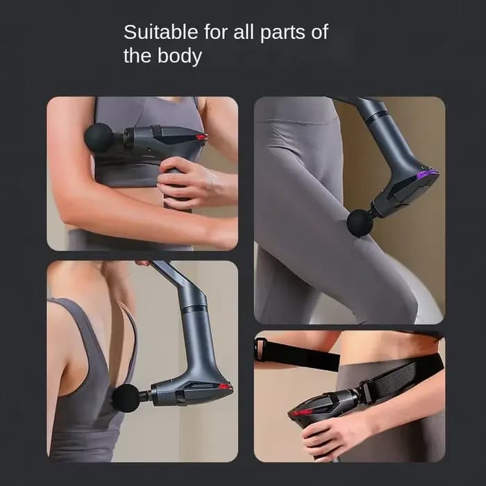 Pistolet de Massage électrique multifonctionnel à longue poignée pour Relaxation musculaire