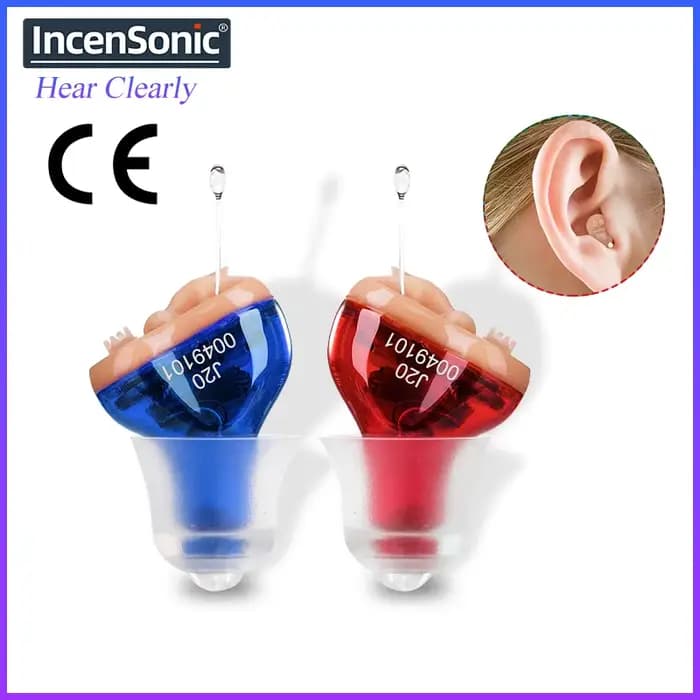 Prothèses auditives Audifonos pour la surdité réglable Micro sans fil J20 Mini aide auditive Invisible amplificateur de son d'oreille livraison directe
