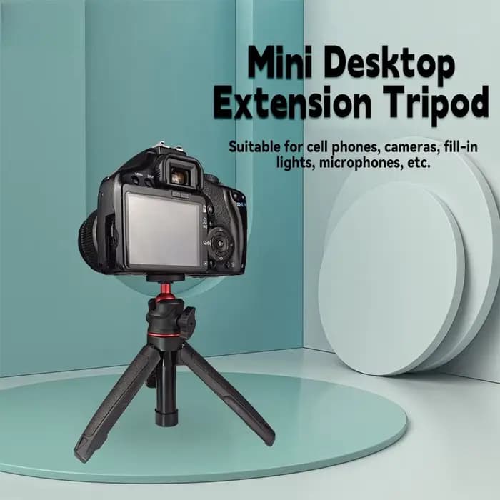 Mini trépieds portables extensibles, bâton de selfie pour smartphone, trépied de bureau pour appareil photo de poche Canon Sony Nikon GoPro DJI, téléphone