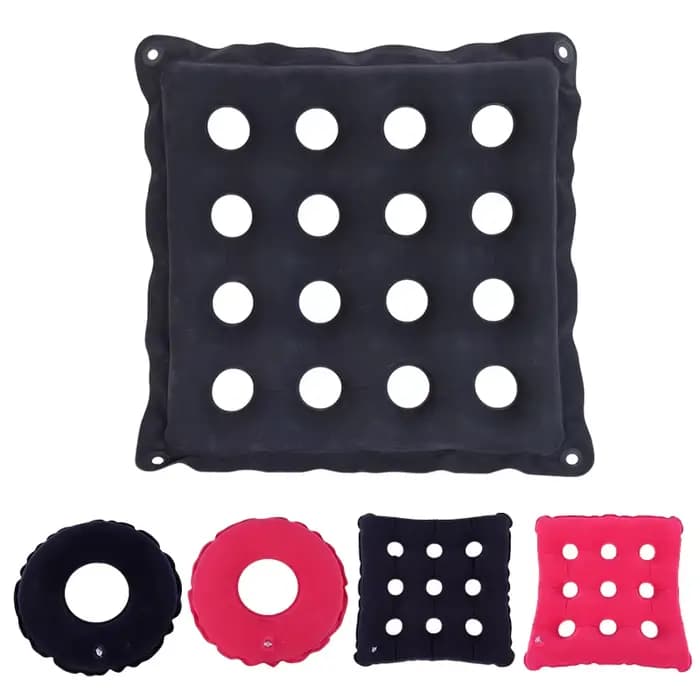 Coussin de siège à coussin d'air pour soulager la sciatique du dos
