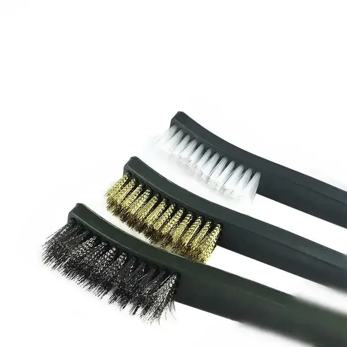 Ensemble de nettoyage de pistolet en Nylon à Double extrémité, brosses de nettoyage pour fusil de chasse en plein air, accessoires, ensemble universel de nettoyage de pistolet