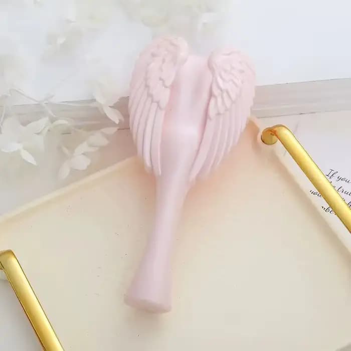 Peigne à cheveux ailes d'ange, antistatique, pour Massage du cuir chevelu, Salon de coiffure, outils spéciaux, cadeau exquis pour filles