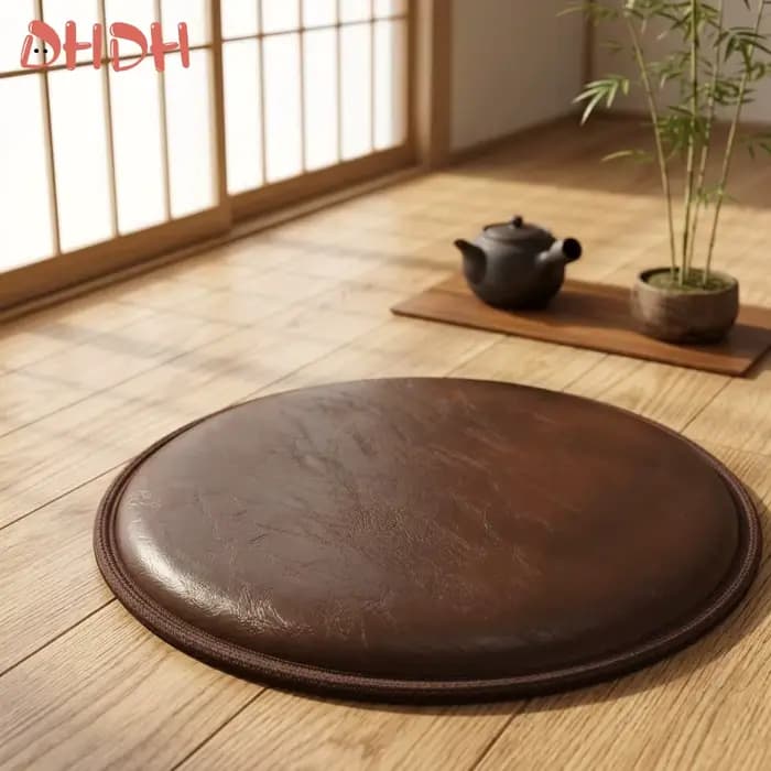 Coussin à mémoire de forme rond de style japonais professionnel de qualité supérieure